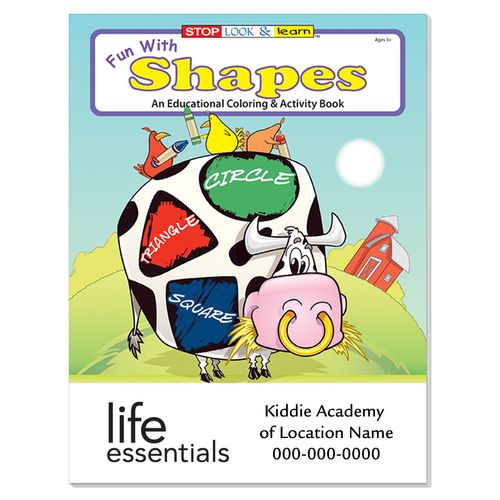 Fun with Shapes Coloring Book Fun Pack Set (KA-0229-FP) image thumbnail