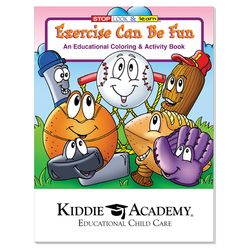 Image of Exercise Can Be Fun Coloring Book Fun Pack Set (KA-0440-FP)