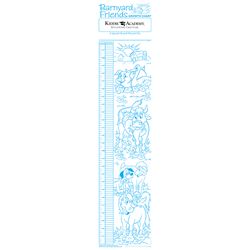 Image of Barnyard Friends Children's Growth Chart (KA-GC-0010)