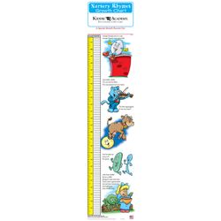 Image of Nursery Rhymes Children's Growth Chart (KA-GC-0050)