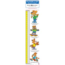 Image of Stay Healthy & Safe Children's Growth Chart (KA-GC-0030)