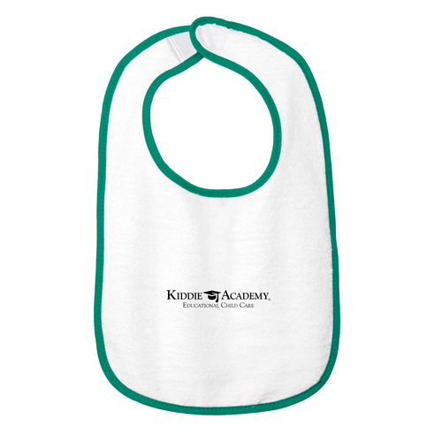 Rabbit Skins™ Infant Contrast Trim Terry Bib (KA-RS1003) image thumbnail