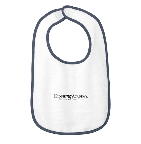Rabbit Skins™ Infant Contrast Trim Terry Bib (KA-RS1003) image thumbnail