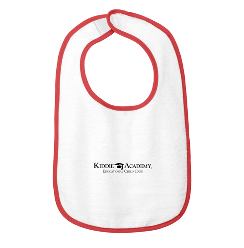 Rabbit Skins™ Infant Contrast Trim Terry Bib (KA-RS1003) image thumbnail