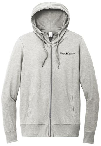 District Women's Featherweight French Terry Full-Zip Hoodie (KA-DT673) image thumbnail