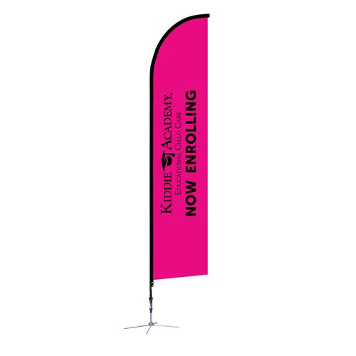 Feather Flag 14 Foot - Magenta (KA-FAL14M) image thumbnail