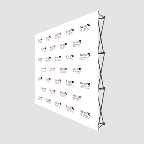 Fabric Pop Up Wall Display 10 Foot GRAPHIC ONLY (KA-OC-POPGRFX10) image thumbnail