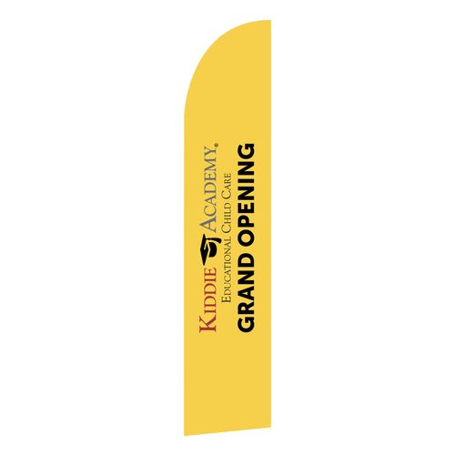 Feather Flag 14 Foot GRAPHIC ONLY - Yellow (KA-FAL14YG) image thumbnail