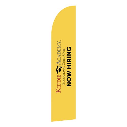 Feather Flag 14 Foot GRAPHIC ONLY - Yellow (KA-FAL14YG) image thumbnail