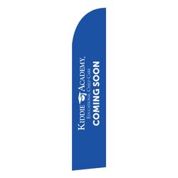 Image of Feather Flag 14 Foot GRAPHIC ONLY - Blue (KA-FAL14BG)
