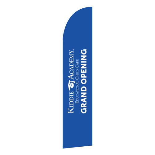 Feather Flag 14 Foot GRAPHIC ONLY - Blue (KA-FAL14BG) image thumbnail