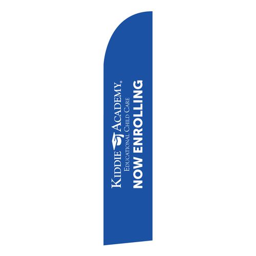 Feather Flag 14 Foot GRAPHIC ONLY - Blue (KA-FAL14BG) image thumbnail
