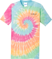 Image of Port & Company Tie-Dye Tee - Black Imprint (KA-PC147-B)