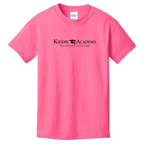 Community Begins Here Youth T-Shirt - Black Imprint (KA-PC54Y-COMM-B) image thumbnail