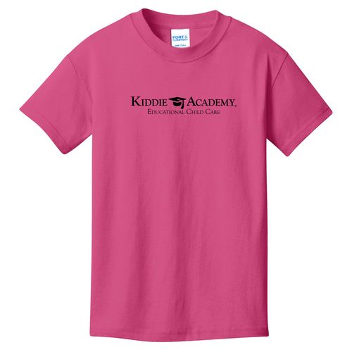 Community Begins Here Youth T-Shirt - Black Imprint (KA-PC54Y-COMM-B) image thumbnail