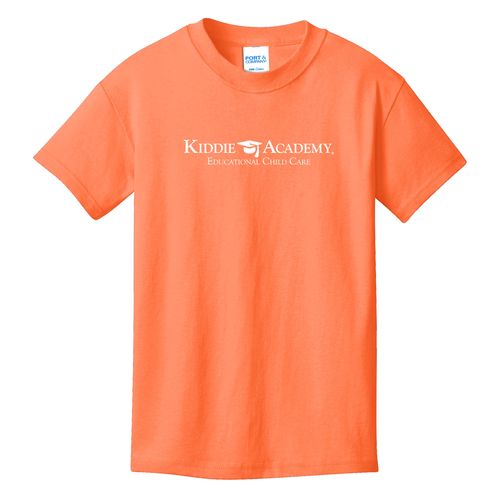 Community Begins Here Youth T-Shirt - White Imprint (KA-PC54Y-COMM-W) image thumbnail