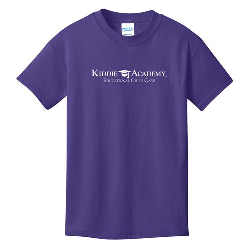 Community Begins Here Youth T-Shirt - White Imprint (KA-PC54Y-COMM-W) image thumbnail