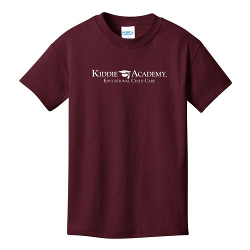 Community Begins Here Youth T-Shirt - White Imprint (KA-PC54Y-COMM-W) image thumbnail