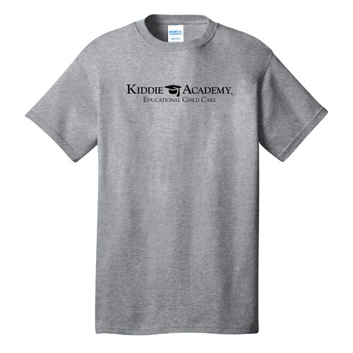 Community Begins Here Adult T-Shirt - Black Imprint (KA-PC54-COMM-B) image thumbnail