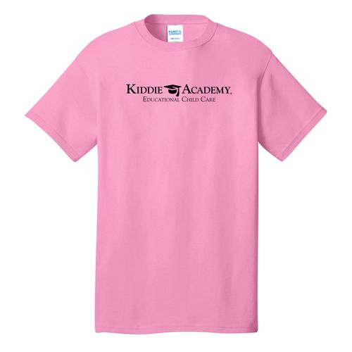 Community Begins Here Adult T-Shirt - Black Imprint (KA-PC54-COMM-B) image thumbnail
