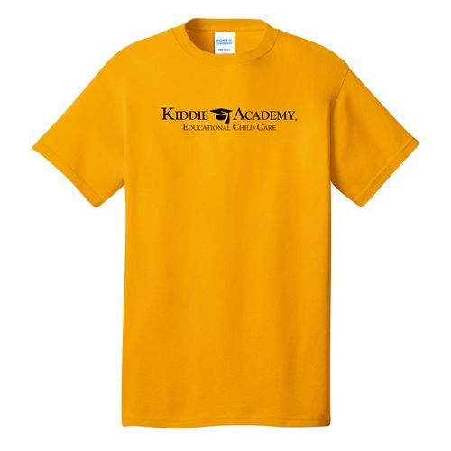 Community Begins Here Adult T-Shirt - Black Imprint (KA-PC54-COMM-B) image thumbnail