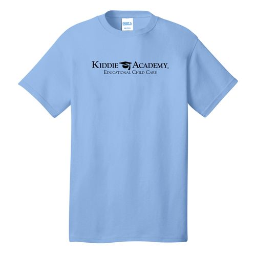 Community Begins Here Adult T-Shirt - Black Imprint (KA-PC54-COMM-B) image thumbnail