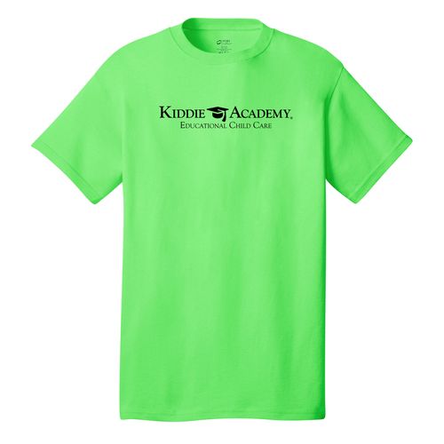 Community Begins Here Adult T-Shirt - Black Imprint (KA-PC54-COMM-B) image thumbnail