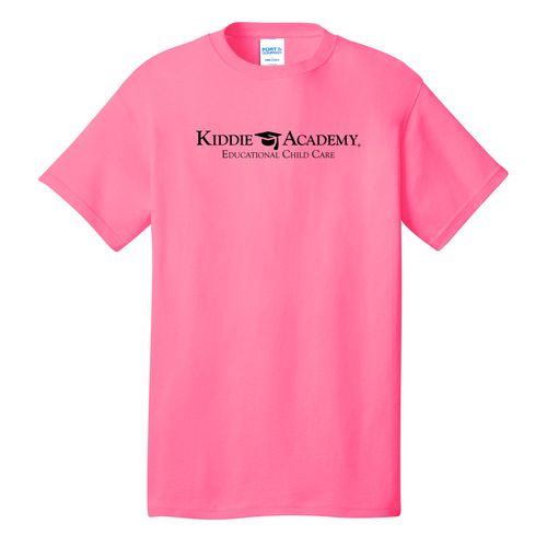 Community Begins Here Adult T-Shirt - Black Imprint (KA-PC54-COMM-B) image thumbnail