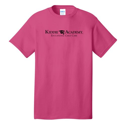 Community Begins Here Adult T-Shirt - Black Imprint (KA-PC54-COMM-B) image thumbnail