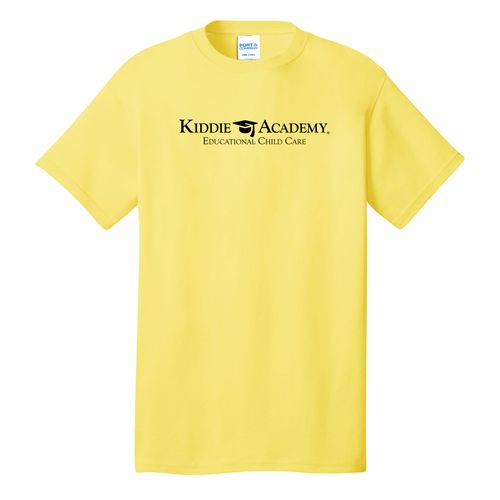 Community Begins Here Adult T-Shirt - Black Imprint (KA-PC54-COMM-B) image thumbnail