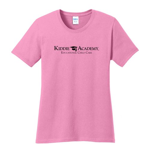 Community Begins Here Women's T-Shirt - Black Imprint (KA-LPC54-COMM-B) image thumbnail