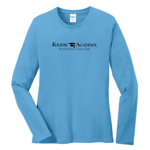Community Begins Here Women's Long Sleeve T-Shirt - Black Imprint (KA-LPC54LS-COMM-B) image thumbnail