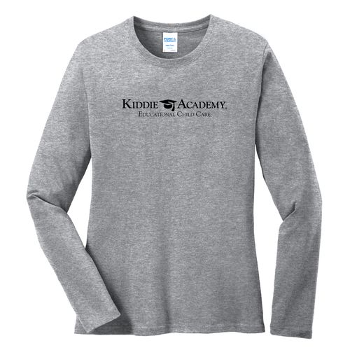 Community Begins Here Women's Long Sleeve T-Shirt - Black Imprint (KA-LPC54LS-COMM-B) image thumbnail