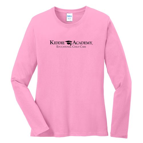 Community Begins Here Women's Long Sleeve T-Shirt - Black Imprint (KA-LPC54LS-COMM-B) image thumbnail