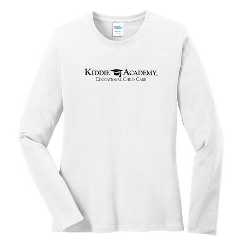 Community Begins Here Women's Long Sleeve T-Shirt - Black Imprint (KA-LPC54LS-COMM-B) image thumbnail