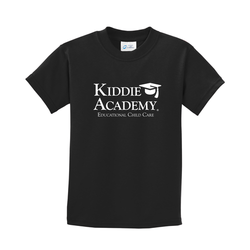 Essential Tee Youth w/ Stacked KA Logo - White Imprint (KA-PC61Y-STK-W) image thumbnail