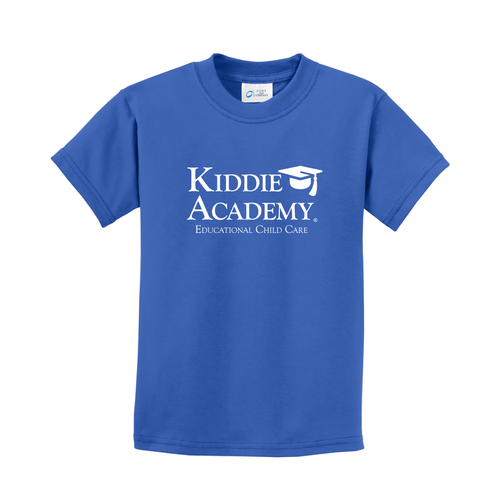 Essential Tee Youth w/ Stacked KA Logo - White Imprint (KA-PC61Y-STK-W) image thumbnail