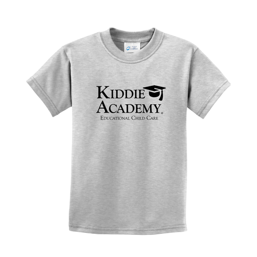Essential Tee Youth w/ Stacked KA Logo - Black Imprint (KA-PC61Y-STK-B) image thumbnail