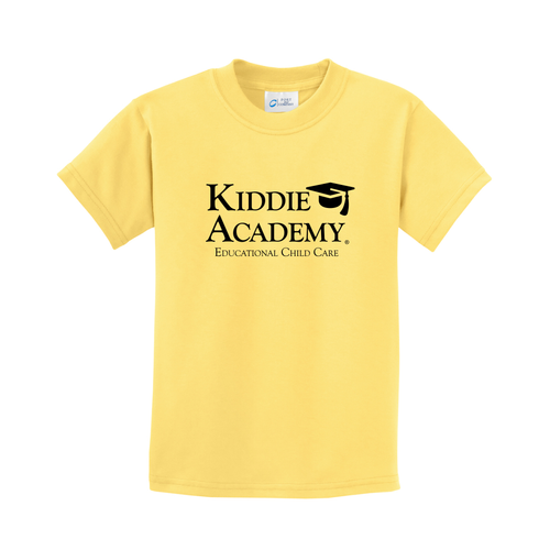 Essential Tee Youth w/ Stacked KA Logo - Black Imprint (KA-PC61Y-STK-B) image thumbnail