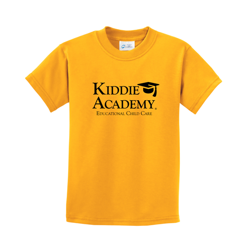Essential Tee Youth w/ Stacked KA Logo - Black Imprint (KA-PC61Y-STK-B) image thumbnail