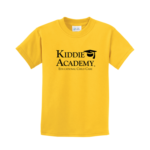Essential Tee Youth w/ Stacked KA Logo - Black Imprint (KA-PC61Y-STK-B) image thumbnail