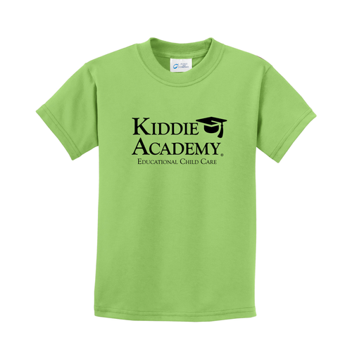 Essential Tee Youth w/ Stacked KA Logo - Black Imprint (KA-PC61Y-STK-B) image thumbnail