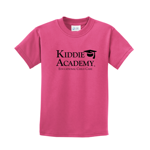 Essential Tee Youth w/ Stacked KA Logo - Black Imprint (KA-PC61Y-STK-B) image thumbnail