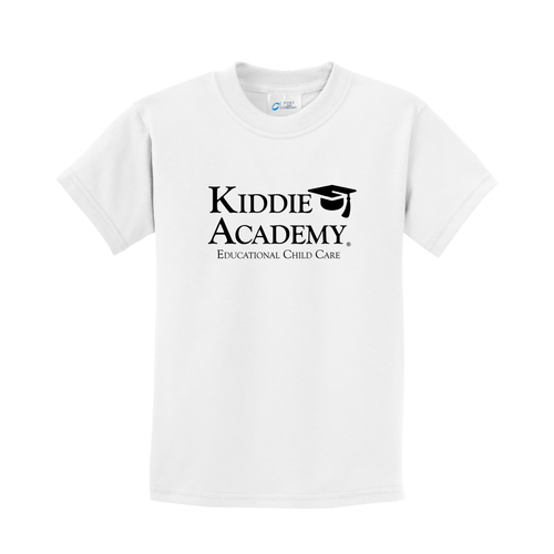 Essential Tee Youth w/ Stacked KA Logo - Black Imprint (KA-PC61Y-STK-B) image thumbnail