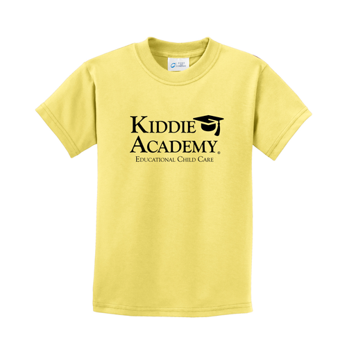Essential Tee Youth w/ Stacked KA Logo - Black Imprint (KA-PC61Y-STK-B) image thumbnail