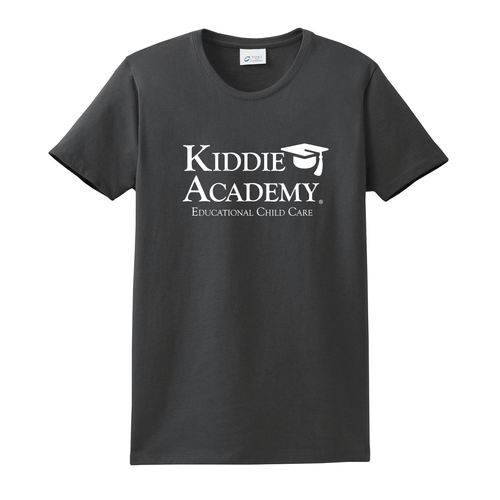 Essential Tee Women's w/ Stacked KA Logo - White Imprint (KA-LPC61-STK-W) image thumbnail