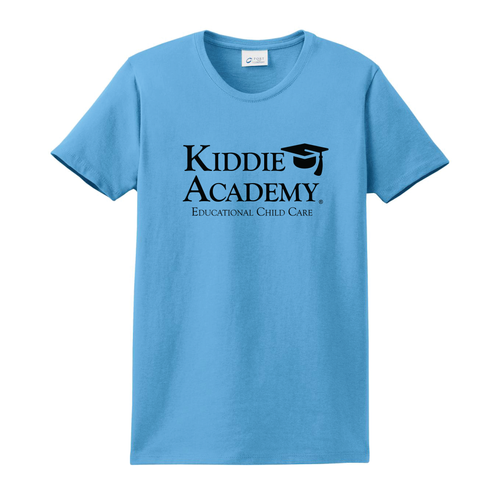 Essential Tee Women's w/ Stacked KA Logo - Black Imprint (KA-LPC61-STK-B) image thumbnail