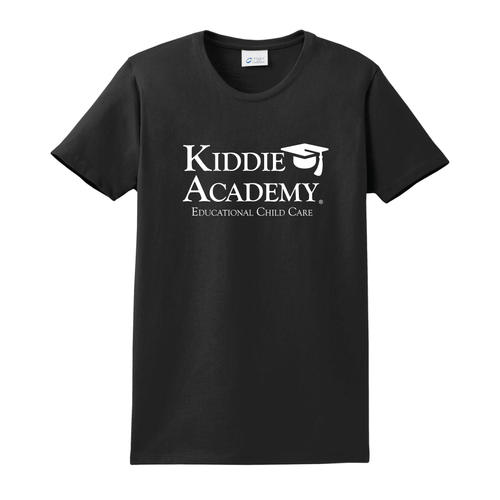 Essential Tee Women's w/ Stacked KA Logo - White Imprint (KA-LPC61-STK-W) image thumbnail