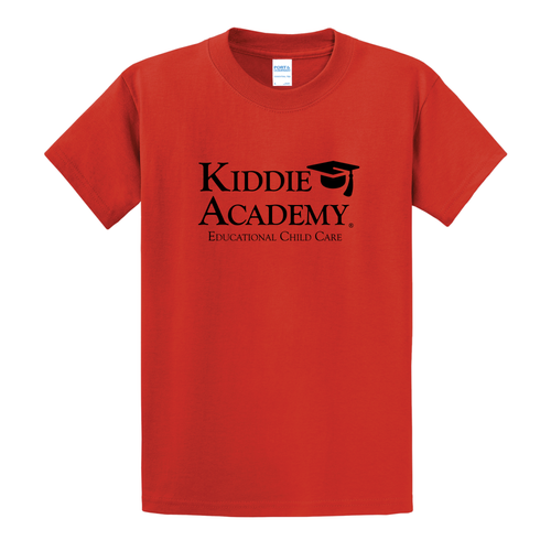Essential Tee Adult w/ Stacked KA Logo - Black Imprint (KA-PC61-STK-B) image thumbnail