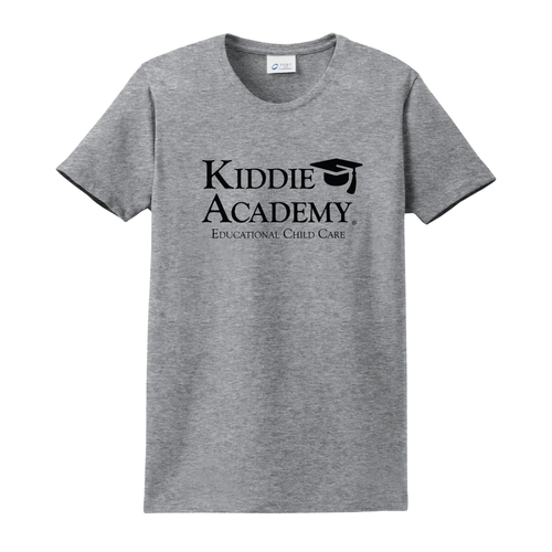 Essential Tee Women's w/ Stacked KA Logo - Black Imprint (KA-LPC61-STK-B) image thumbnail